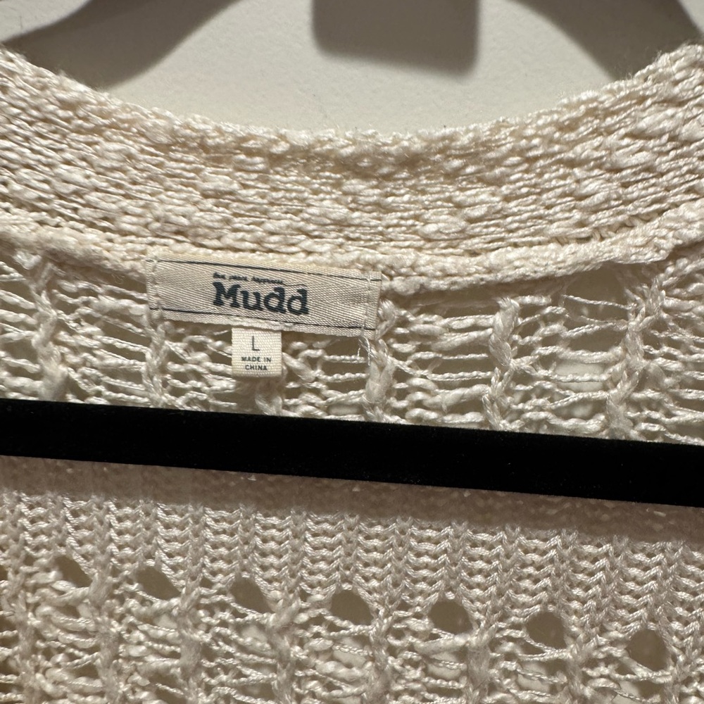 Mudd Cream Button Up Cardigan - Picture 3 of 4